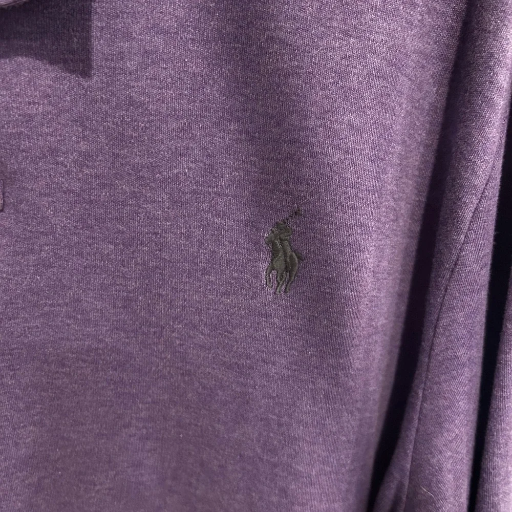 Ralph Lauren Purple Polo Long-Sleeve Shirt XXL